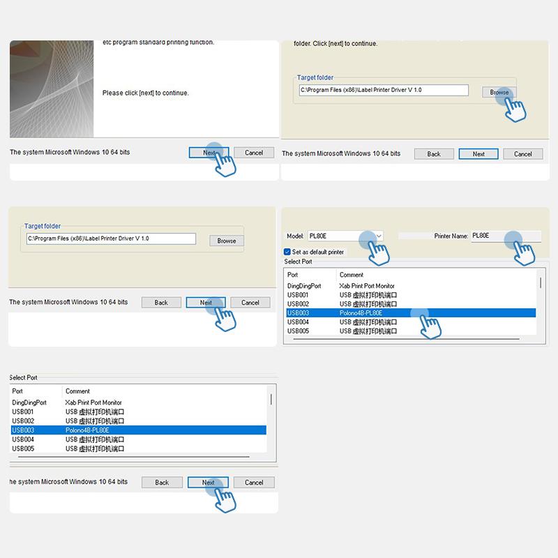 PL80E Bluetooth Thermal Shipping Label Printer, Wireless 4x6 Shipping Label Printer for Small Business,Support iOS, Android, Windows, Mac. PL80E Bluetooth Thermal Shipping Label Printer, Wireless 4x6 Shipping Label Printer for Small Business,Support iOS, Android, Windows, Mac.
