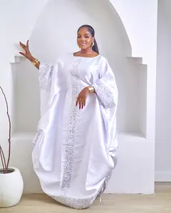 Zuri Luxurious White African Boubou