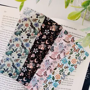 Cottagecore florals & insects bookmarks-reader gifts Cottagecore florals & insects bookmarks-reader gifts