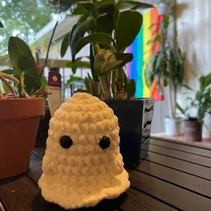 Ghost Pillow Plushie Decor Halloween
