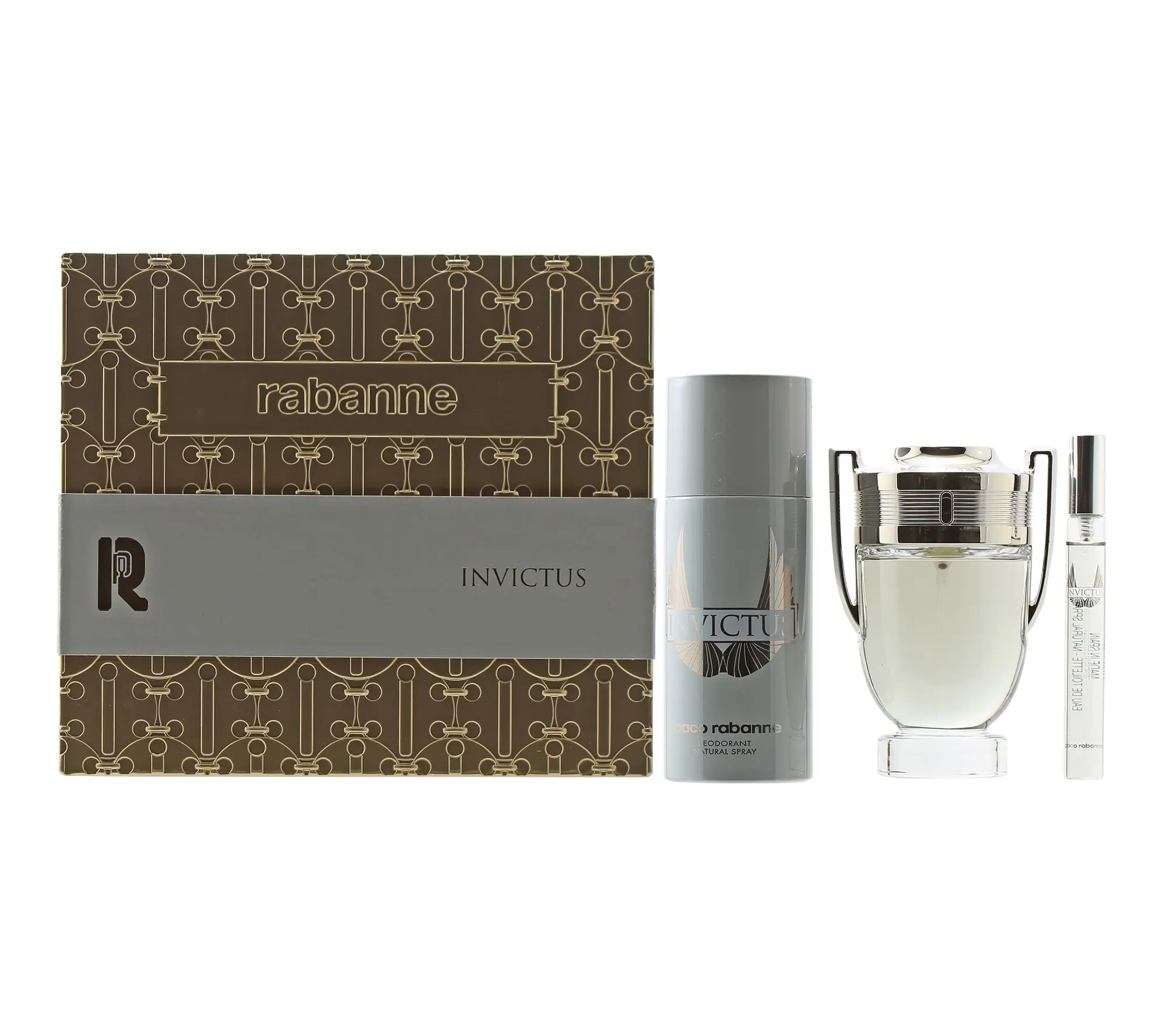 Paco Rabanne Invictus 3pc EDT + Deodorant Set Paco Rabanne Invictus 3pc EDT + Deodorant Set