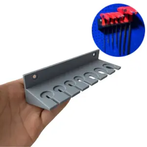 Screwdriver Holder Tool Rack With A T-Shaped Handle For Storing Screwdrivers Small Parts And Accessories Hex Screwdriver