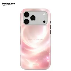DarlingCase Libra Aura Glossy IPhone Case – Soft Glam Energy Protective Case for IPhone 11 Through IPhone 17 Series Shockproof Anti-Scratch Hard Protective Case