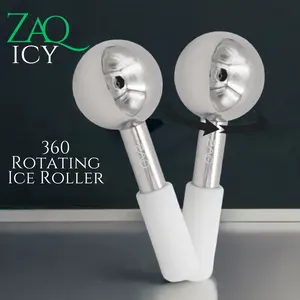 ZAQ Icy Steel Cryo Ice Globes: Ultimate Facial Cryotherapy Tool