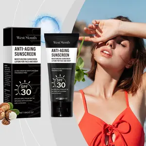 sunscreen to prevent sunburn andtanning SPF 30+ Facial Skincare