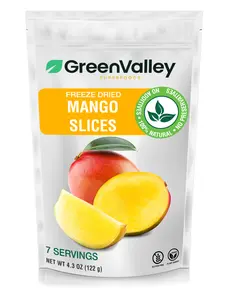 100% Freeze Dried Mango Slices - Crunchy - Healthy Fruit Snacks
