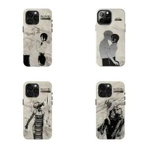 Denji Reze Chainsaw Man Shonen Action Anime Manga Dark Fantasy Japanese Otaku Fan Merch Edgy Grunge Romantic Vibe Ideal Unisex Fan Gift Protective Cover For Apple iPhone 17 Pro Max 16 15 14 13 12 11 Plus.