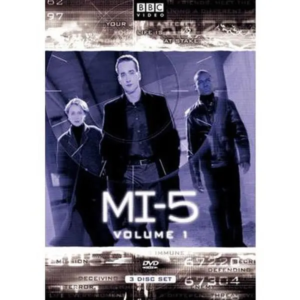 Used MI-5: Volume 1 Security Drama DVD Book - English Team & Service Themed Literature