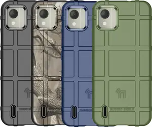 Case for Nokia C110 Phone, Nakedcellphone Special Ops Tactical Armor Rugged Shield Protective Cover [Anti-Fingerprint, Matte Grip Texture]