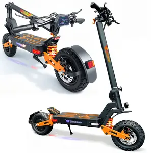 Electric scooter Adults Peak 2000W Motor,35 Miles Range,with 11-inch tubeless tires,It is equipped with front and rear dual disc brakes，LCD display，Portable Folding，making it suitable for commuting to work and short-distance Sturdy Frame
