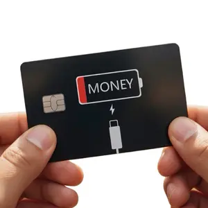 (2 Pack) Funny No Money Debit Card Skin High-Quality Vinyl Card Decal Credit Card Cover Scratch-Resistant Water-Resistant Everyday Accessories, Card Sticker Cover