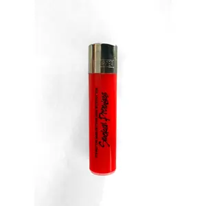 Smoken Promises Clipper Lighter Red