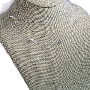Invisible Style Necklace by PNcreations, Fashion Costume Jewelry Accessory