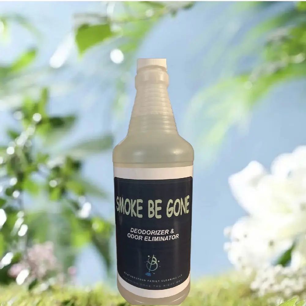 Smoke be gone- deodorizer for homes offices and cars