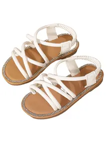 Women's Elastic Back Strap Sandals, Casual Sandals, Breathable Comfort Summer Shoes, Ideal for Beach, Daily Outdoors, Grass, Sea