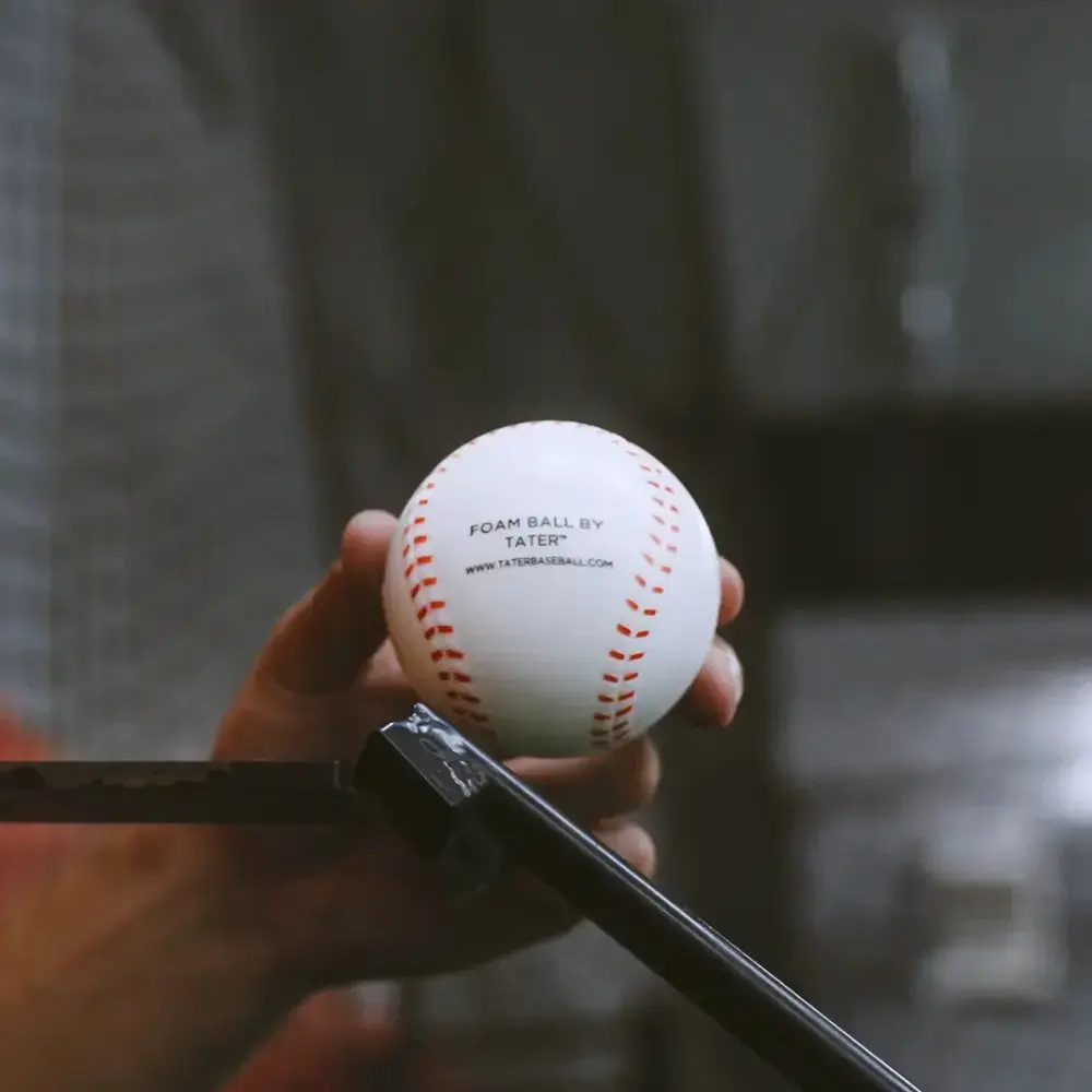 Tater® Foam Ball by Tater Baseball® | Pitching Machine Balls Tater® Foam Ball by Tater Baseball® | Pitching Machine Balls