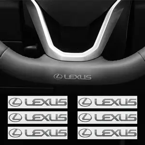 Elegant 3D Metal Car Emblem Sticker, Vehicle Exterior Decoration, Car Accessories, Compatible with Lexus F Sport Es300 Rx300 Rx330 Rx350, Waterproof Scratch-Resistant, Personalized Choice