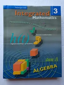 USED-Integrated Mathematics: Student Edition Book 3 2002 by MCDOUGAL LITTEL (Hardcover)