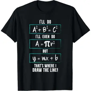 Funny math saying equation math joke T-Shirt