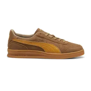 PUMA Mens Indoor R Suede Lace Up Sneakers Shoes Casual - Brown