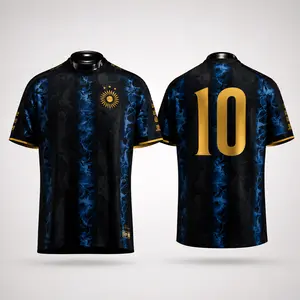 Argentina Black Gold Heritage Inspired Men's Short Sleeve Casual Shirt Luxury Graphic Print Fashion Shirt Lightweight Comfortable Casual Wear For Men