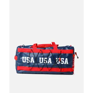 Culture Kings NOT-FOR-SALE Kings Elite Duffle Bag Navy/Red