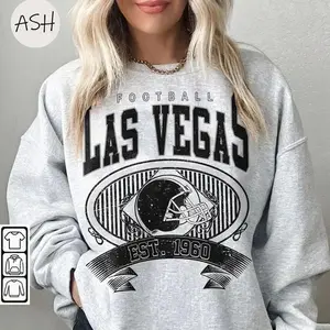 Vintage 90s Las Vegas Football Sweatshirt, Vintage Style Crewneck T-Shirt, Retro Las Vegas Football Shirt, Las Vegas Football Hoodie, #RRaiderr merch, Fan Gift