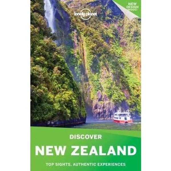 Used Lonely Planet Discover New Zealand Travel Guide - 2016 Edition, English Text, Multiple Authors, Softcover, Insider Tips (Paperback Alternative)