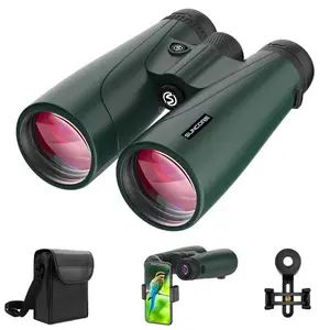 15×52 UHD Binoculars High Magnification — Birdwatching & Distant Details for Outdoor/Hunting Nature Lovers, Telescopic Hiking Essentials