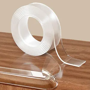 Nano Double Sided Tape – Strong Adhesive Clear Mounting Tape for Wall, Home, Office & DIY Fixing