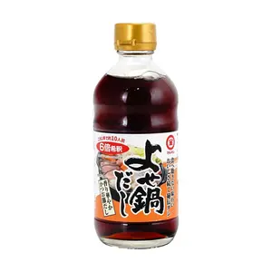 MARUKIN Japanese Nabe Soup Base - 6X Concentrated Hot Pot Broth for Authentic Japanese Cuisine, 360ml