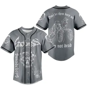 $uicideboy$ I Am Not Dead Not Bury Baseball Jersey HY1968