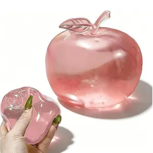 Apple Squeeze Ball, Ultra Slow Expansion Fruit Stress Relief Toy, Office Desk Pressure Reliever, Home Office Essential, Party Fun Gift