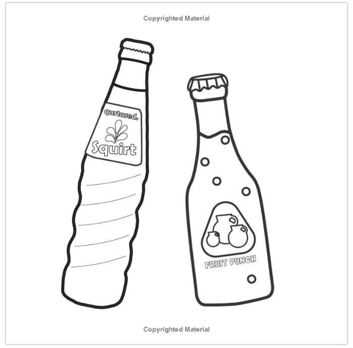 Mexican Treats Coloring Book Bold and Easy: 100 Big and Simple Designs Featuring Traditional Mexican Treats and Foods for Adults, Kids, Teens, Children, and Seniors. for Relaxation and Stress Relief