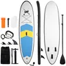 BODIOO Inflatable Paddle Board - Stable 120"x30"x6" Double-Layer PVC Outdoor Paddleboard for Youth, Adults, Rivers, Ocean Water Sports Gear with Carry Bag