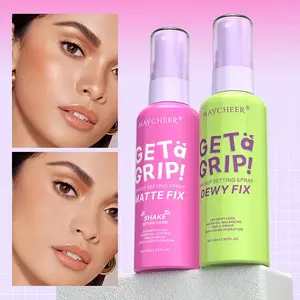 Maycheering Get Grip! Matte Water Gloss Setting Spray - 2.03oz Waterproof Oil Control Setting Spray, Light Lasting Formula, Light Concealer, Matte Water Gloss Makeup, Anti-smudge/wipe, All Day Lasting Setting for Sensitive Light Skin