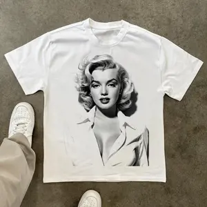 MARILYN MONROE GRAPHIC TEE S-5XL UNISEX SHORT SLEEVE SHIRT