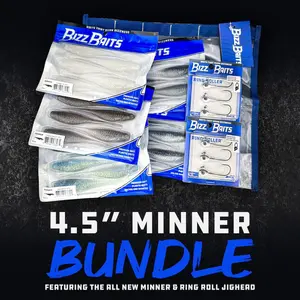 4.5" Minner Bundle w/ Free Bait Bag!
