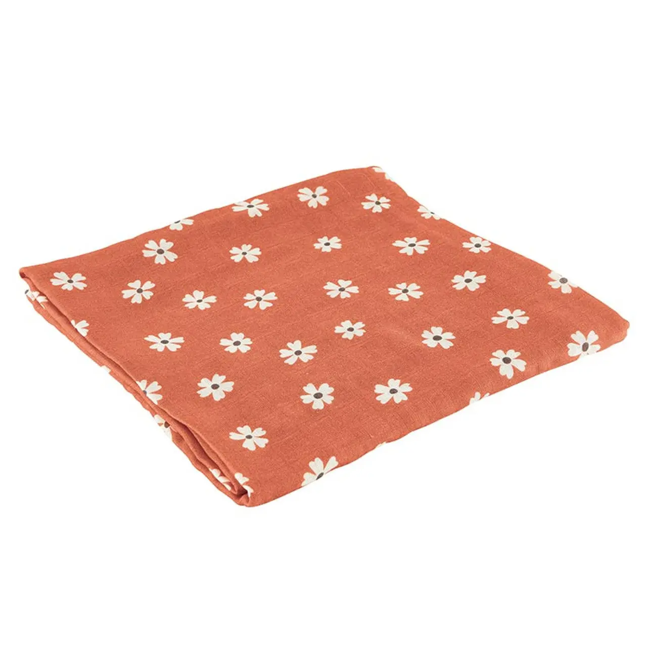 Floral Bamboo Swaddle Blanket