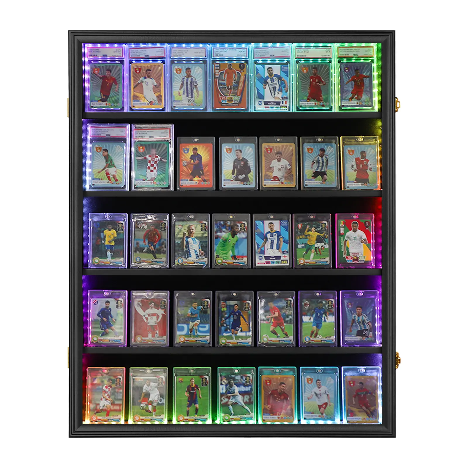 large card display case 12 Graded Card Display
