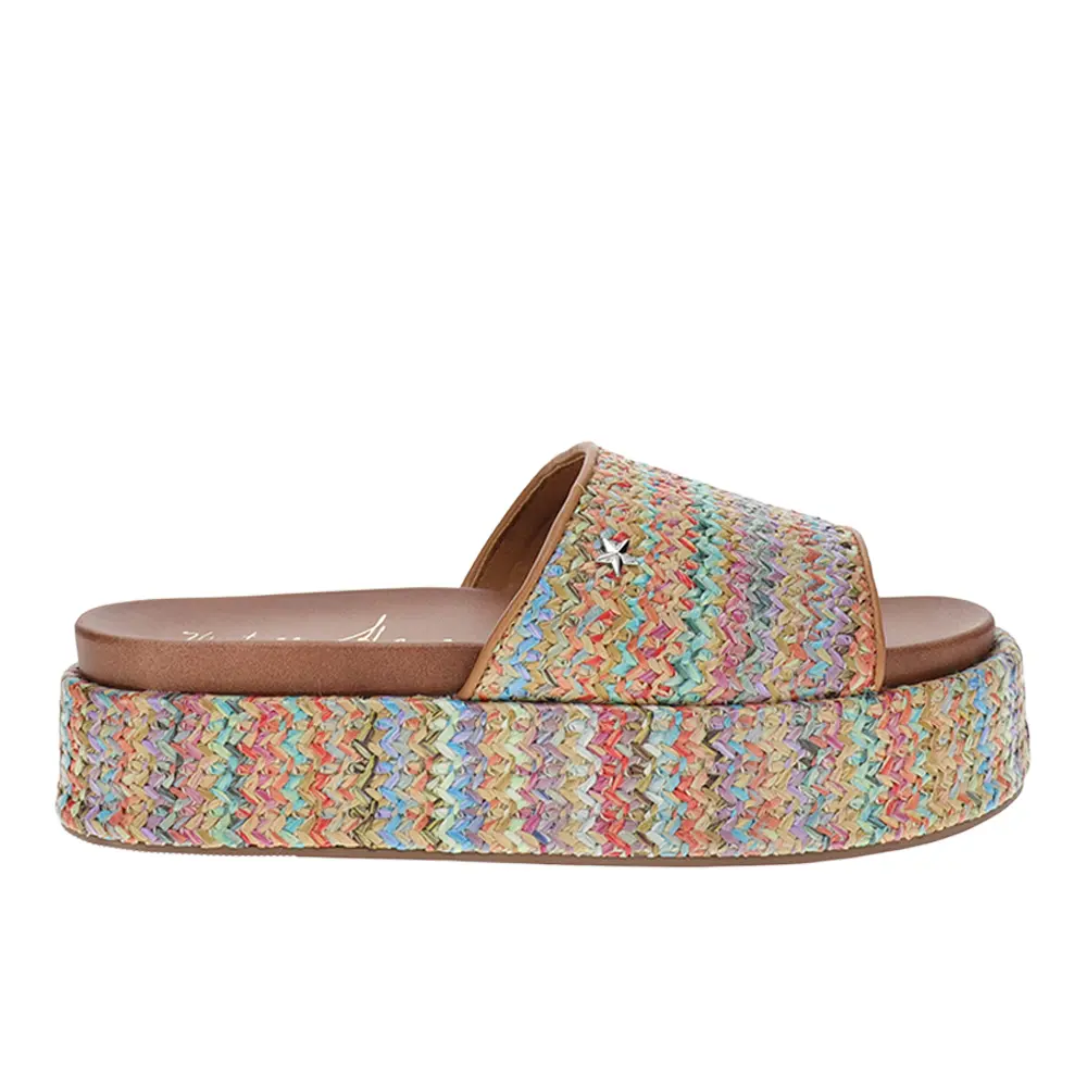 Vintage Havana Womens Nina Casual Sandals Casual Low Heel 1-2" - Multi