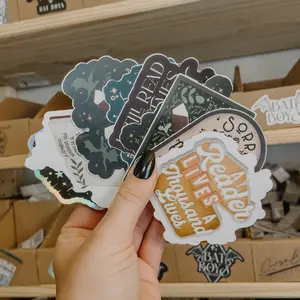 MYSTERY B-Grade Sticker Pack | 10 Imperfect Waterproof Vinyl Stickers