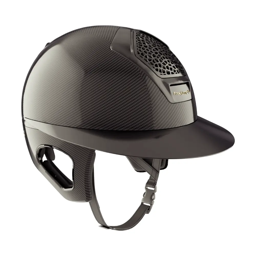 Freejump Voronoï Carbon Helmet with Temple Protection Includes Liner