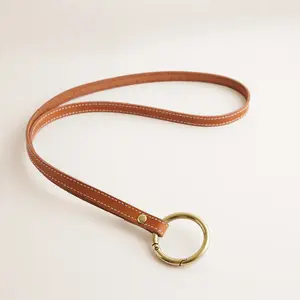Leather Lanyard - Cognac