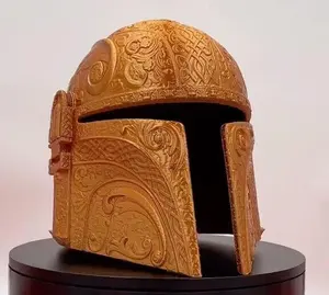 Custom 3D Printed Space Marine Cosplay Helmet | Convention Ready Armor | Geoffro