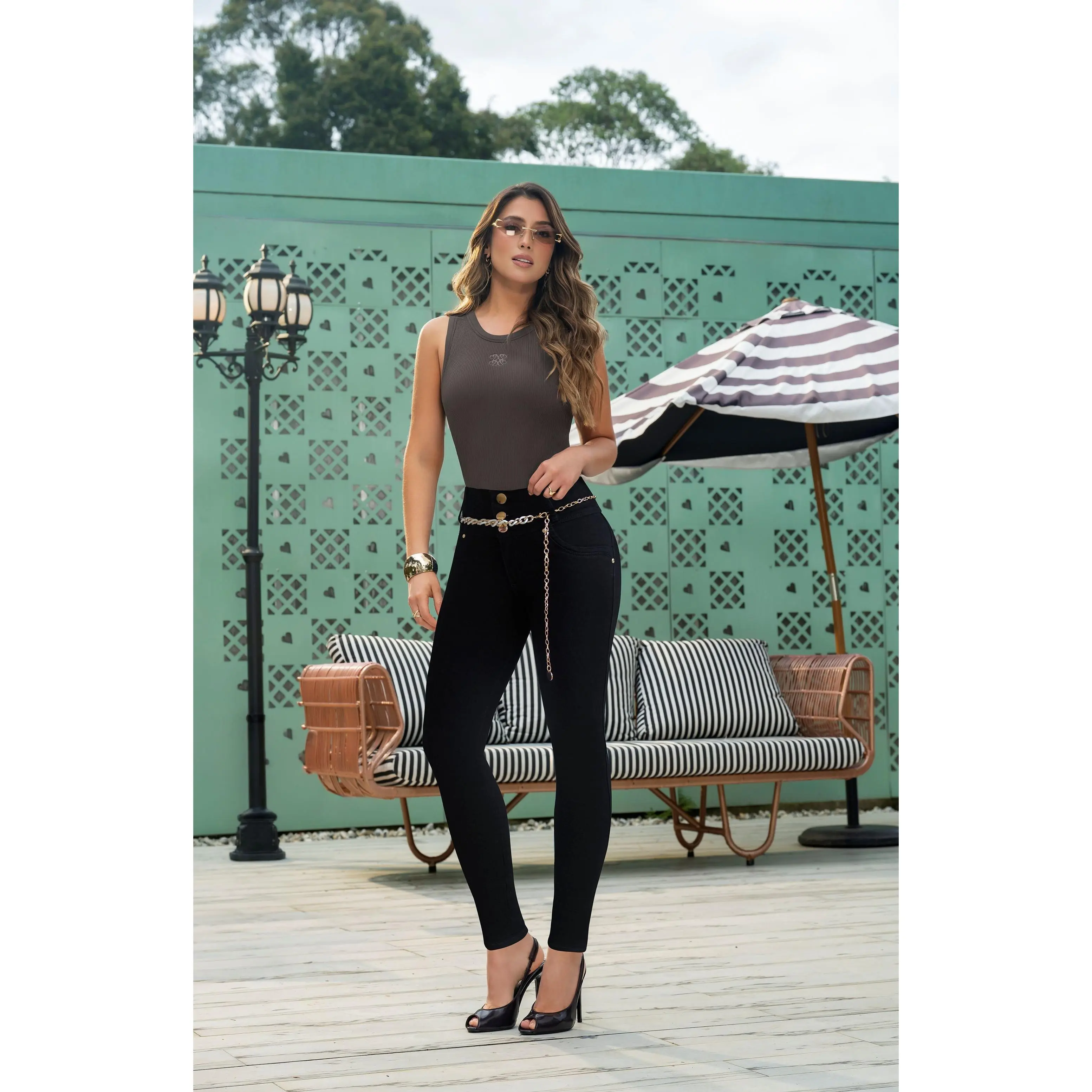 7181 JEANS COLOMBIANO DELUXE - AMOR INFINITO