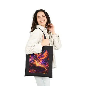 Phoenix Rising From Book Tote Bag | Essential Fantasy Reading Gift
