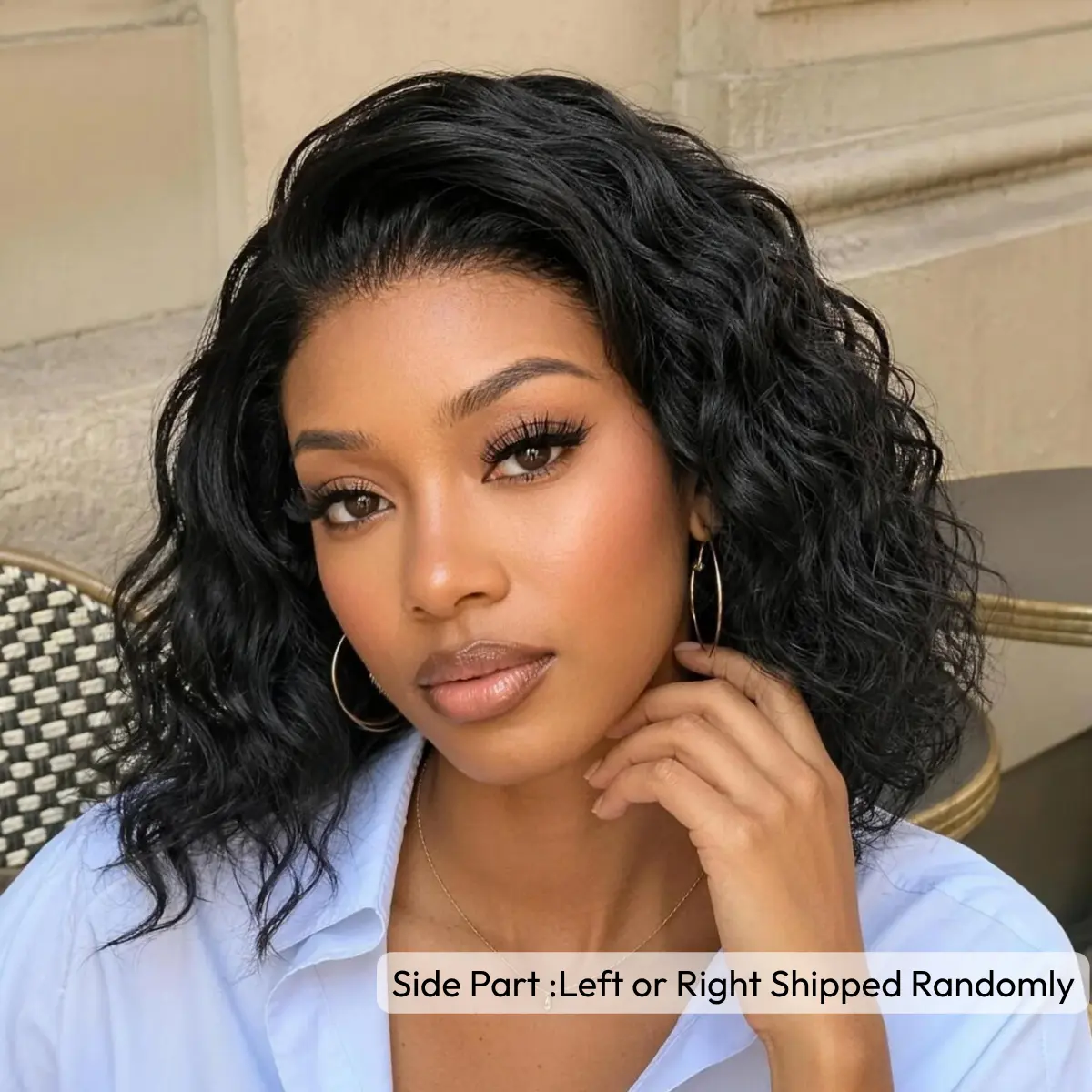 [C Side Part]UNice 250% Bye-Bye Slip Water Wavy Bob Wig Glueless 6X4 Minimalist Lace Human Hair Wigs Natural Looking Bleached Knots Summer Wig Super Brand Day