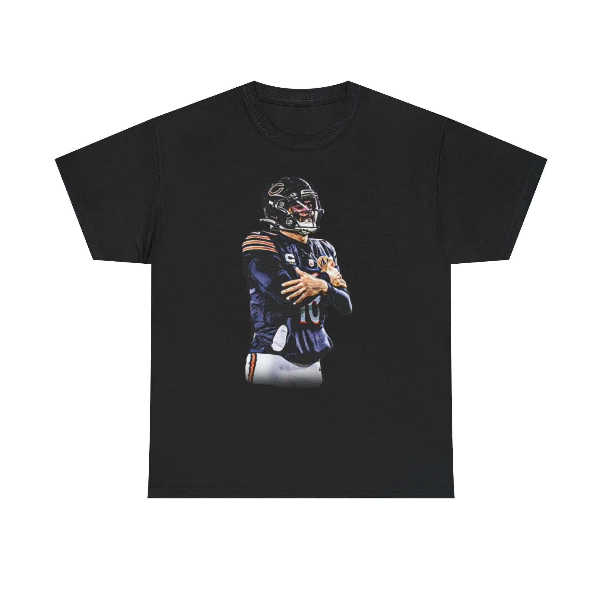 ICEMAN Illustration T-Shirt | Football Player Artwork, Signed Style