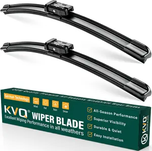 Windshield Wiper Blades Replacement for Chevy Silverado 1500 2500 HD 3500 HD 2014-2018, GMC Sierra 1500 2500 HD 3500 HD 2014-2018,Original Equipment Replacement Wiper Blade Set - 22"+ 22"